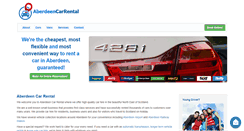 Desktop Screenshot of aberdeencarrental.com