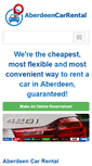Mobile Screenshot of aberdeencarrental.com